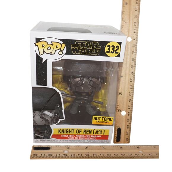 Funko Pop 332 Knight of Ren War Club Star Wars - 3.5" BobbleHead Toy Figure 2019 - Picture 1 of 7